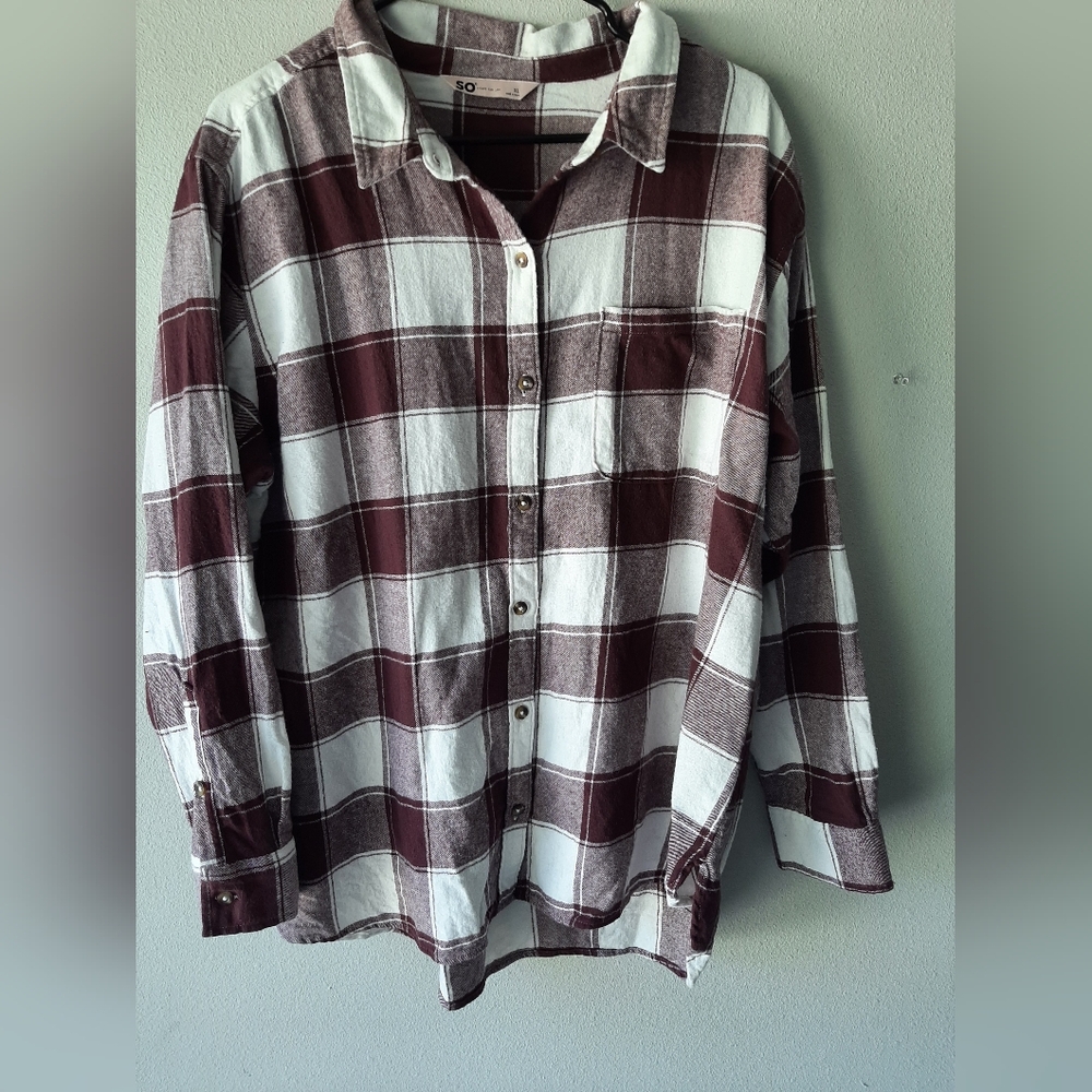 Womens SO flannel xl